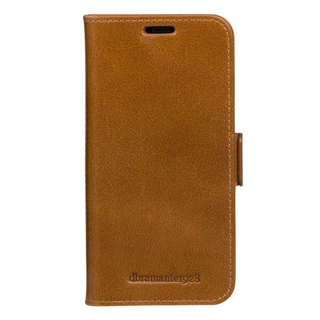 iPhone 8/7/6/6s dbramante1928 Copenhagen Slim Læder Cover m. Pung - Brun