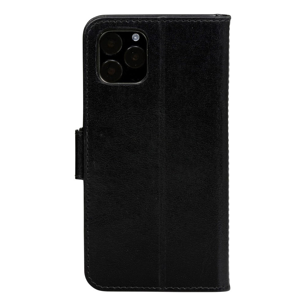 iPhone 11 Pro - dbramante1928 Copenhagen Ægte Læder Flip Cover m. Pung - Black