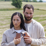 iPhone 12 Mini dbramante1928 Lynge Ægte Læder Magnet Cover - Brun