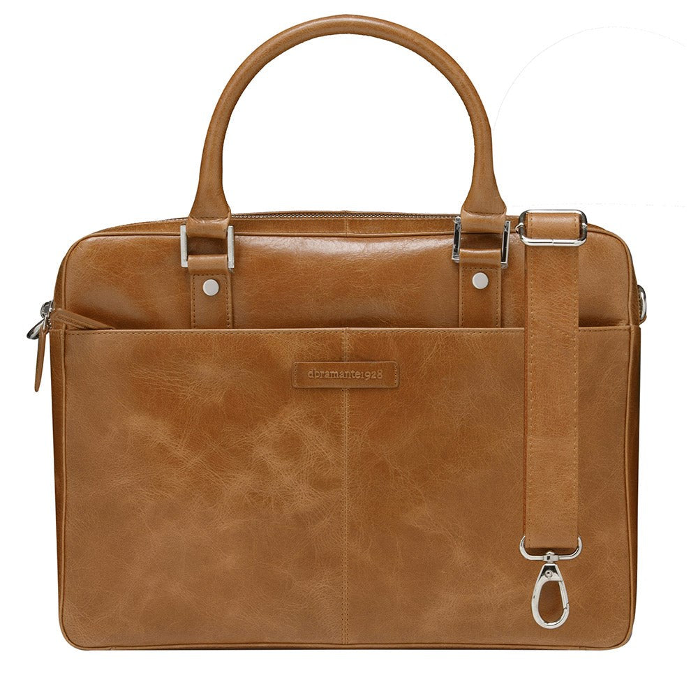 dbramante1928 Rosenborg Business Ægte Læder MacBook / Laptop Taske (240 x 345mm) - Tan