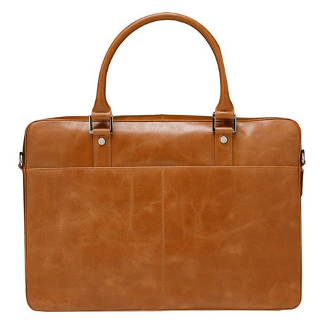 dbramante1928 Rosenborg Business Ægte Læder MacBook / Laptop Taske (270 x 380mm) - Tan