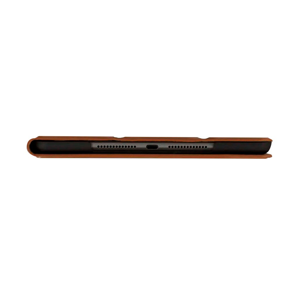 dbramante1928 - iPad 10.2" (2021 / 2020 / 2019) Risskov Ægte Læder Flip Cover - Tan