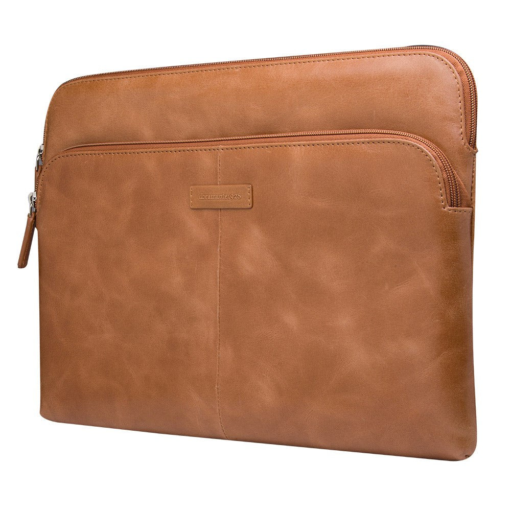 dbramante1928 Skagen Pro+ Ægte Læder Sleeve Til Laptop / MacBook (312 x 220mm) - CO2 Neutralt - Tan