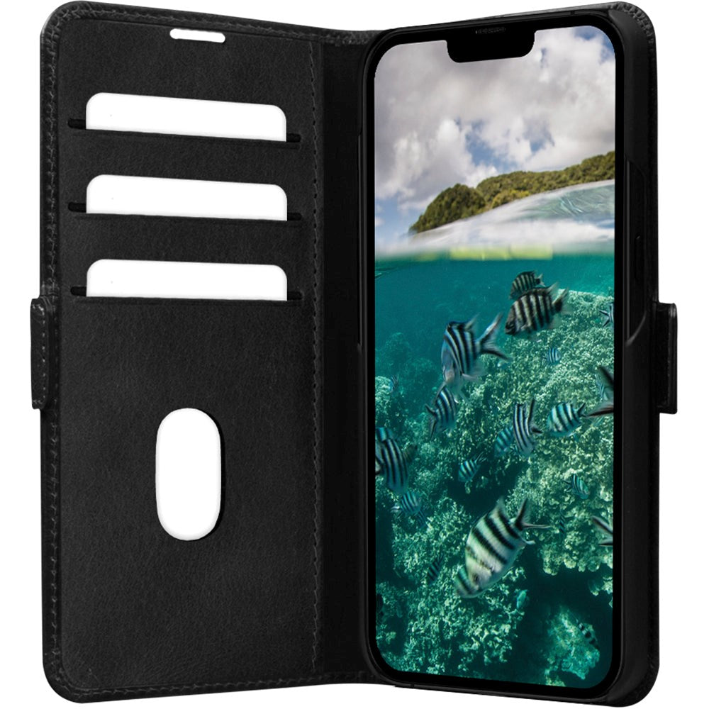 Samsung Galaxy Z Fold 4 dbramante1928 Copenhagen Slim Læder Flip Cover m. Pung - Black