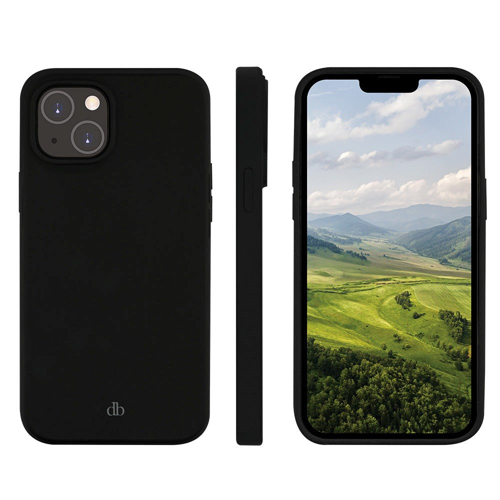 iPhone 14 Plus dbramante1928 Costa Rica Bagside Cover - 100% Genbrugsplastik - Night Black