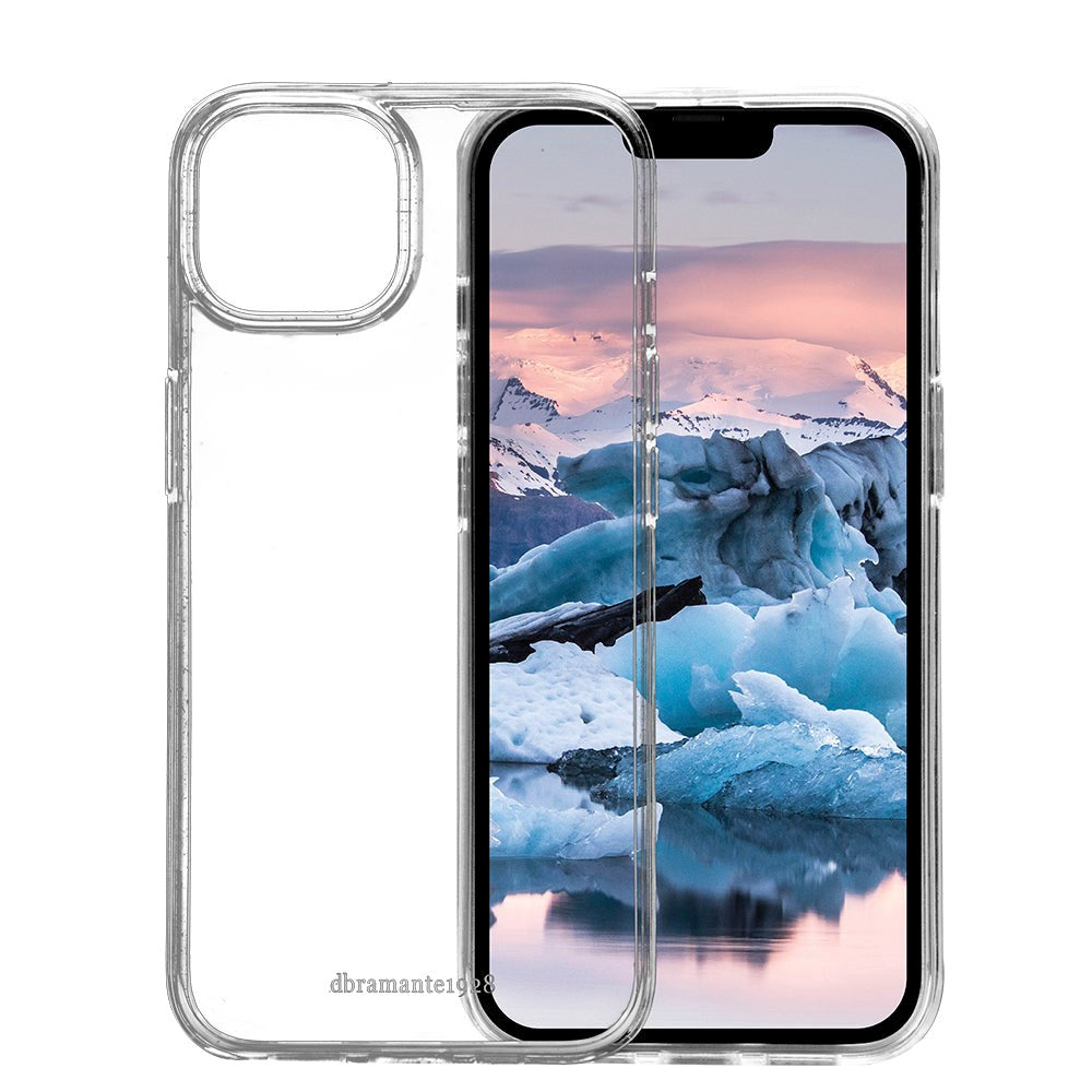 dbramante1928 iPhone 14 Greenland Bagside Cover - 100% Genbrugsplastik - Gennemsigtig