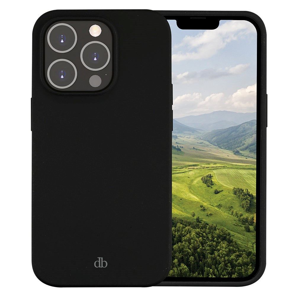 dbramante1928 iPhone 14 Pro Greenland Bagside Cover - 100% Genbrugsplastik - Night Black