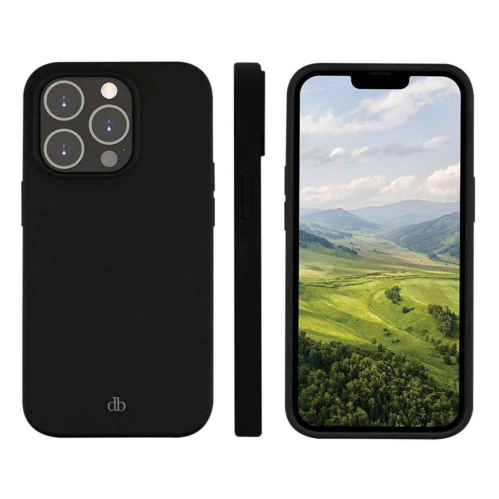 dbramante1928 iPhone 14 Pro Greenland Bagside Cover - 100% Genbrugsplastik - Night Black