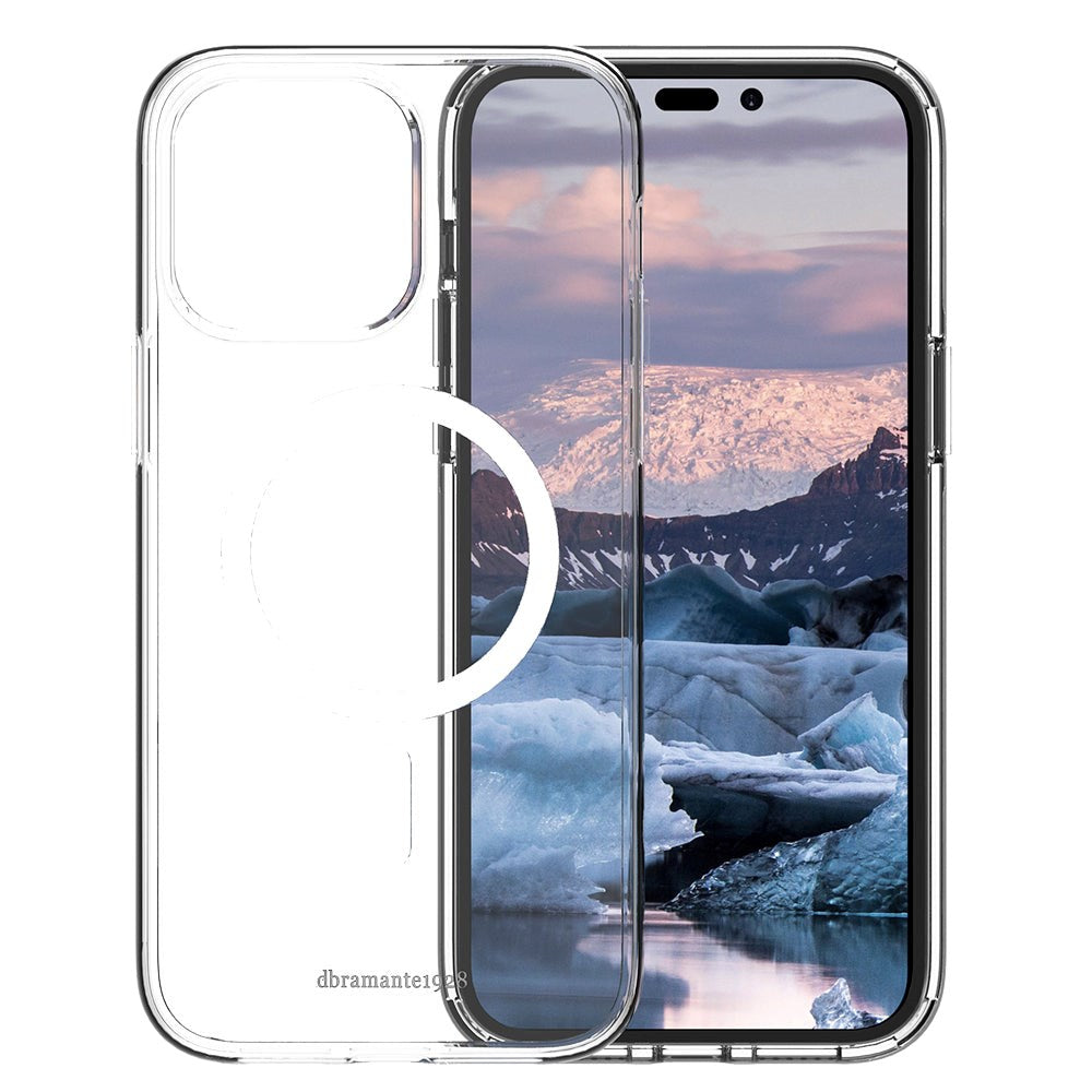 iPhone 14 Pro Max dbramante1928 Iceland Pro Case - 100% Genbrugsplast - MagSafe Kompatibel - Gennemsigtig