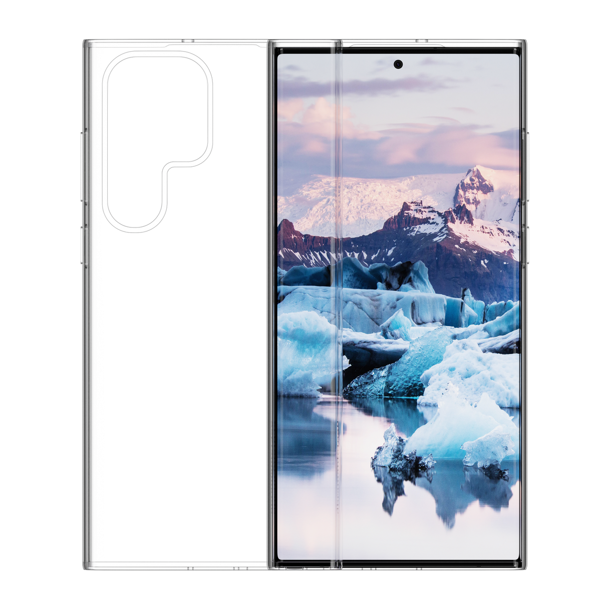 dbramante1928 Samsung Galaxy S23 Ultra Greenland Bagside Cover - 100% Genbrugsplastik - Clear