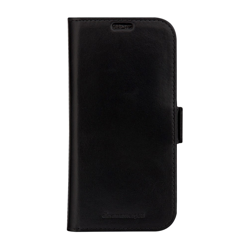 iPhone 15 dbramante1928 Copenhagen Slim Ægte Læder Flip Cover m. Pung - Black