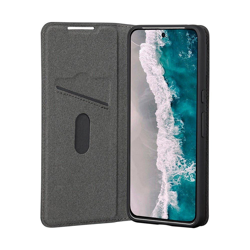 Google Pixel 8 Pro dbramante1928 Oslo Ultra-Slim Læder Flip Cover m. Pung - Sort