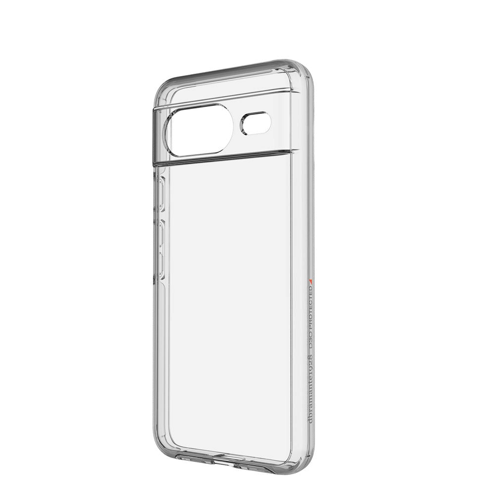 Google Pixel 8 dbramante1928 Iceland Ultra D3O Case - 100% Genbrugsplast - Gennemsigtig