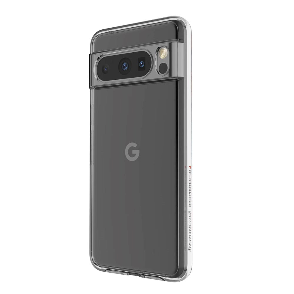 Google Pixel 8 Pro dbramante1928 Iceland Ultra D3O Case - 100% Genbrugsplast - Gennemsigtig