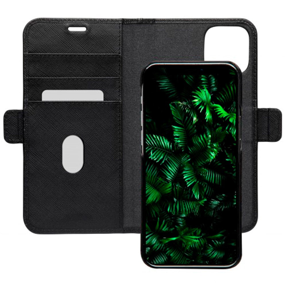 dbramante1928 Mode New York iPhone 12 Pro Max Magnetisk Læder Cover m. Kortholder - Night Black