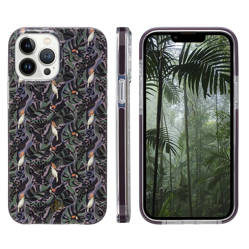 dbramante1928 iPhone 13 Pro Capri Bagside Cover - 100% Genbrugsplast - Rainforest