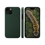 iPhone 15 Plus - dbramante1928 New York 2-i-1 Ægte Læder Flip Cover - Evergreen