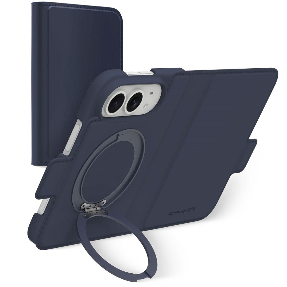 iPhone Duo dbramante1928 Copenhagen Kick ICON Cover - MagSafe Kompatibel - Deep Water