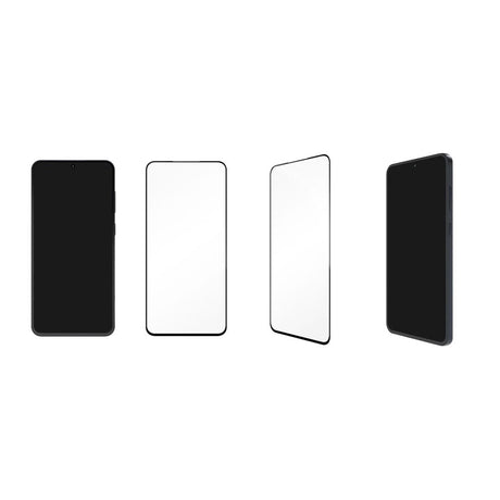 dbramante1928 Samsung Galaxy A57 Eco-Shield Skærmfilm - Gennemsigtig / Sort Kant