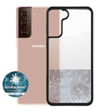 Samsung Galaxy S21+ (Plus) Cover PanzerGlass ClearCase m. Sorte Kanter