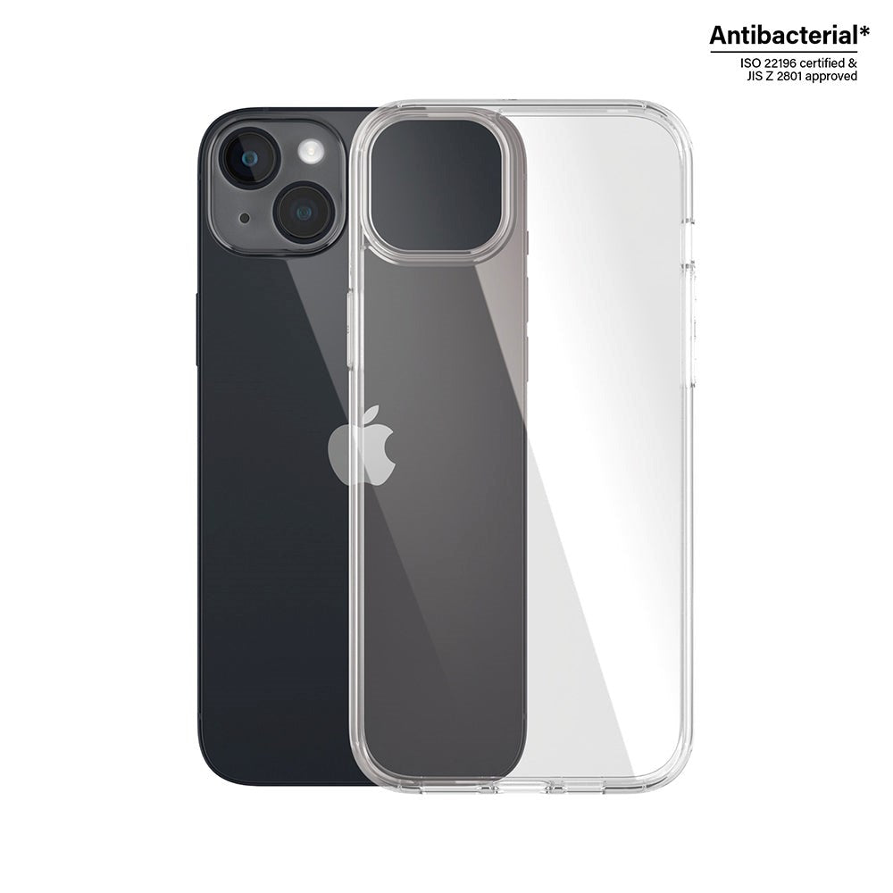 iPhone 14 Plus Bagside Cover PanzerGlass HardCase Antibakteriel - Gennemsigtig
