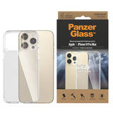 iPhone 14 Pro Max Bagside Cover PanzerGlass HardCase Antibakteriel - Gennemsigtig