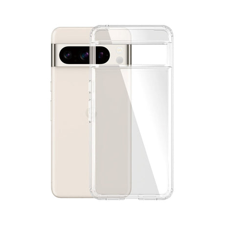 Google Pixel 8 Pro Bagside Cover PanzerGlass HardCase Antibakteriel - Gennemsigtig