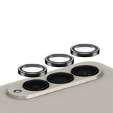 Samsung Galaxy Z Fold5 PanzerGlass Hoops - Kamerabeskyttelsesglas - Gennemsigtig / Sort