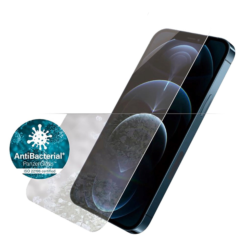 iPhone 12 Pro Max PanzerGlass Standard Fit AntiBacterial - Skærmbeskyttelse - Gennemsigtig