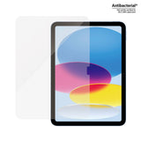 iPad 10.9" (2022) PanzerGlass Skærmbeskyttelse AntiBacterial Ultra-Wide Fit - Platinum Strength - Gennemsigtig