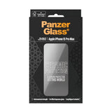 iPhone 15 Pro Max PanzerGlass Ultra Wide Fit Ceramic Beskyttelsesglas m. EasyAligner - Sort Kant