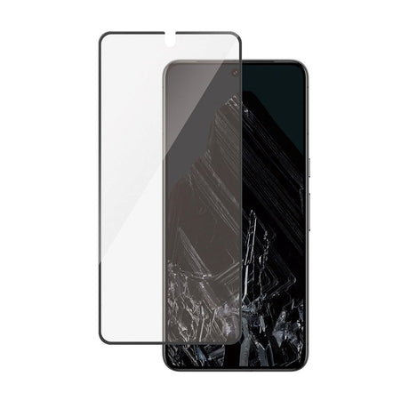 Google Pixel 8 Pro PanzerGlass Ultra Wide Fit Skærmbeskyttelsesglas - Platinum Strength - Sort Kant