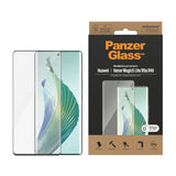 Honor Magic5 Lite PanzerGlass Ultra Wide Fit Skærmbeskyttelsesglas - Platinum Strength - Sort Kant