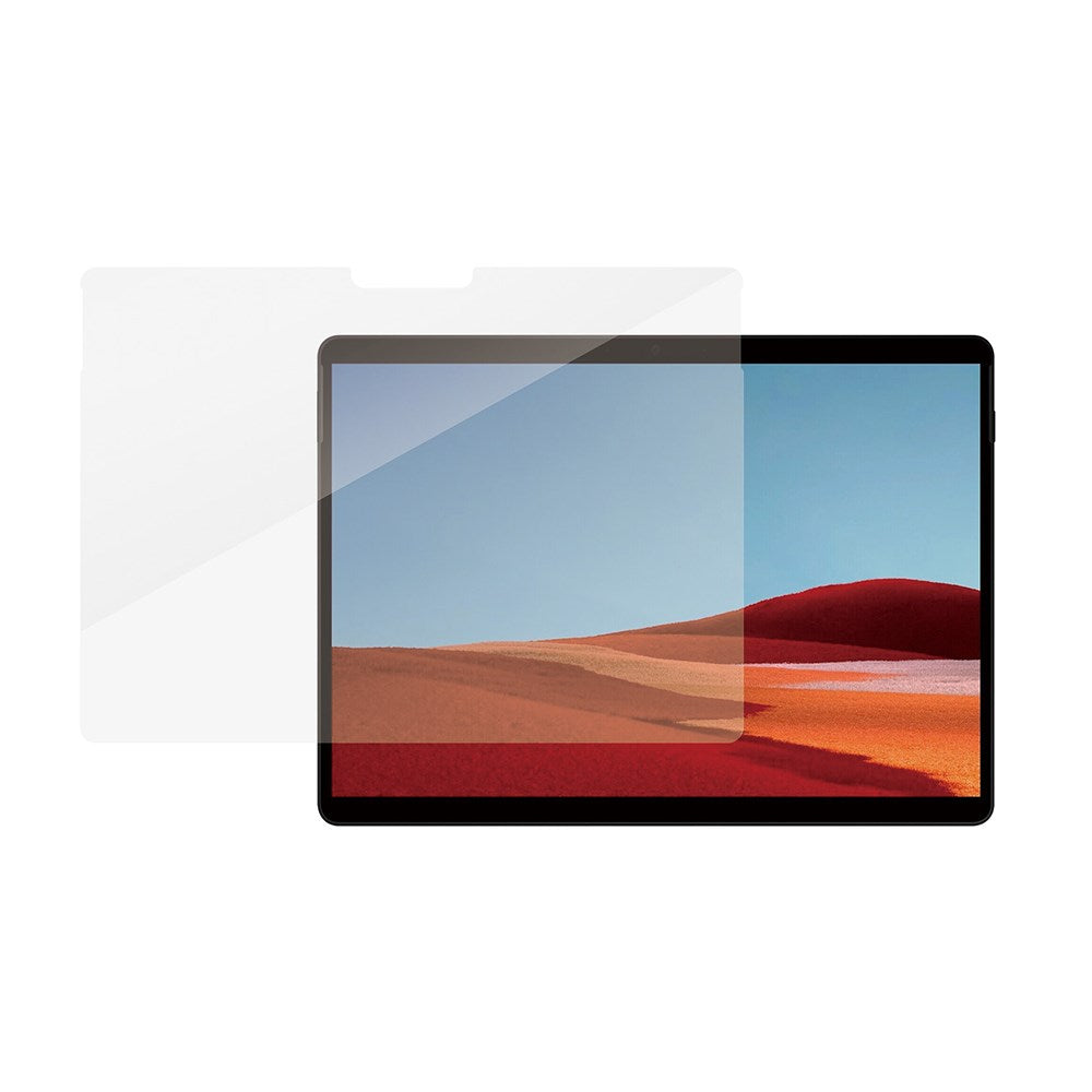 Microsoft Surface Pro X / Pro 8 / Pro 9 PanzerGlass AntiBacterial Ultra-Wide Fit Beskyttelsesglas - Platinum Strength - Gennemsigtig