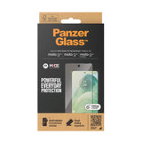 Motorola Moto G04 / G24 / G24 Power PanzerGlass Ultra Wide Fit Skærmbeskyttelsesglas - Platinum Strength - Sort Kant