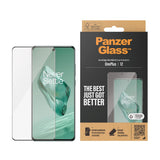 OnePlus 12 PanzerGlass Ultra Wide Fit Skærmbeskyttelsesglas - Platinum Strength - Sort Kant