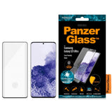 Samsung Galaxy S21 Ultra PanzerGlass AntiBacterial Edge-To-Edge Fringerprint Skærmbeskyttelse - Case Friendly - Sort