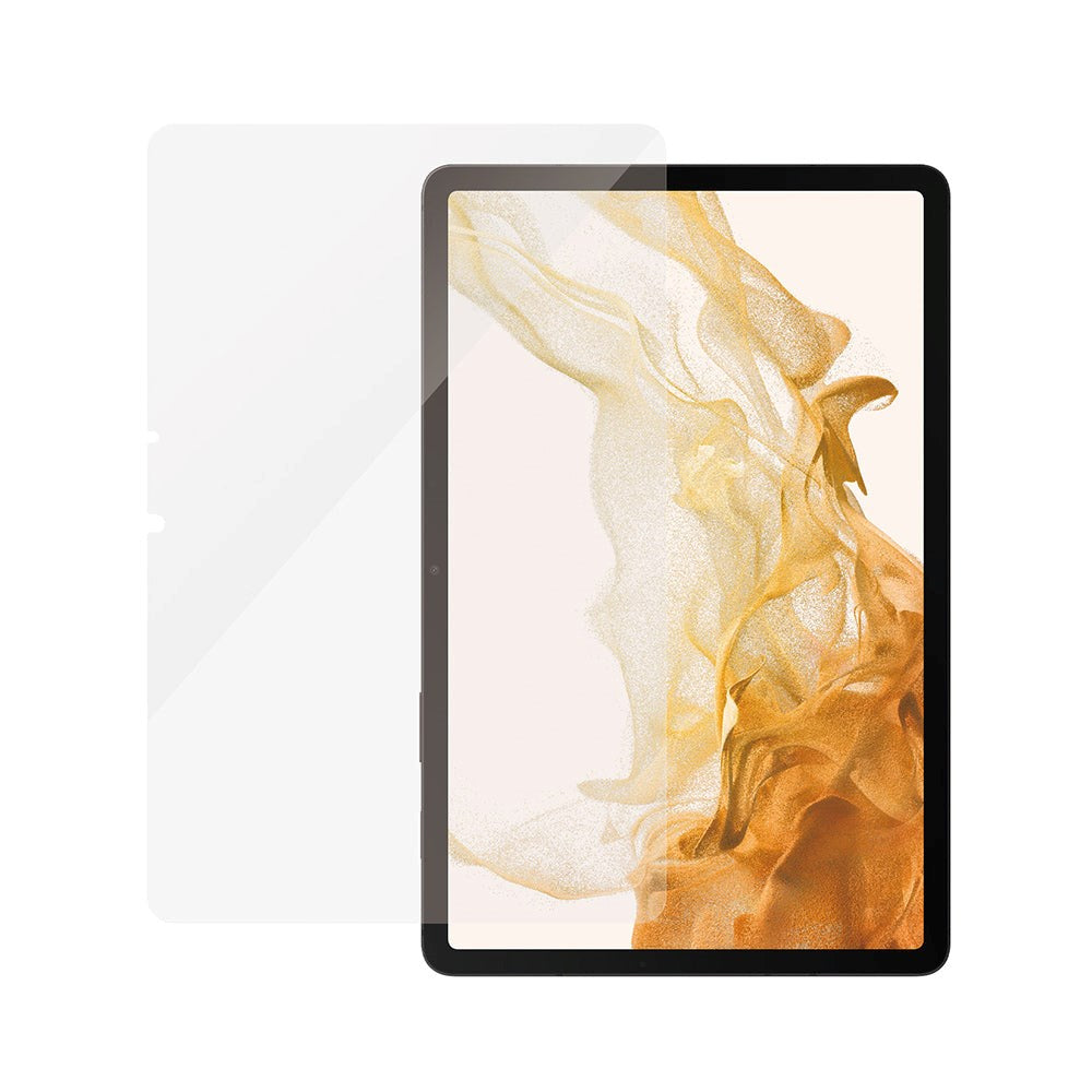 Samsung Galaxy Tab S9+ (Plus) / S8+ (Plus) / S7+ (Plus) PanzerGlass AntiBacterial Ultra-Wide Fit Beskyttelsesglas - Platinum Strength - Gennemsigtig