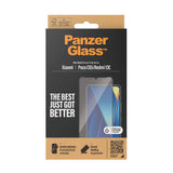 Xiaomi Poco C65 / Redmi 13C PanzerGlass Ultra Wide Fit Skærmbeskyttelsesglas - Platinum Strength - Sort Kant