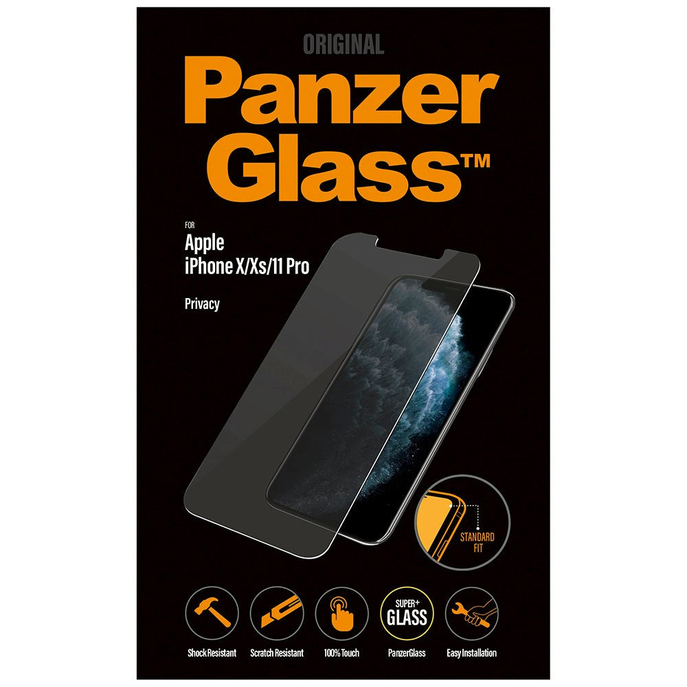 iPhone 11 Pro / Xs / iPhone X PanzerGlass Standard Fit Skærmbeskyttelse - Privacy