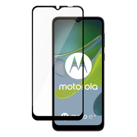 Motorola Moto E13 Safe By PanzerGlass® Ultra-Wide Fit Skærmbeskyttelsesglas - Case Friendly - Gold Strength - Gennemsigtig