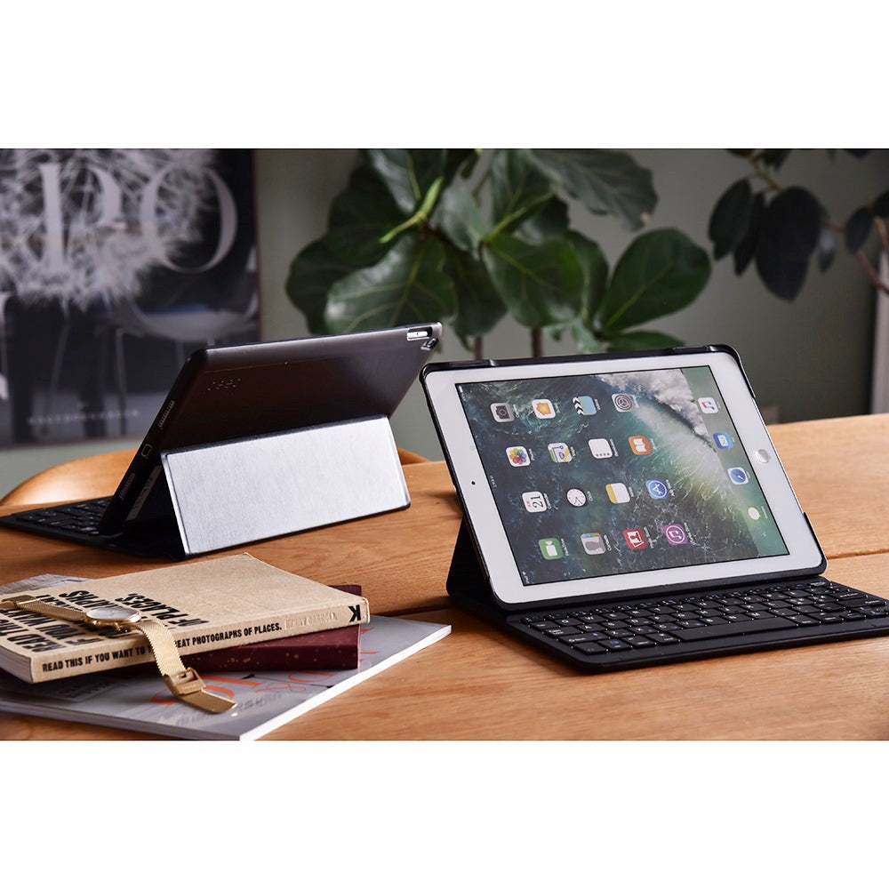 iPad (2018) / iPad (2017) - Xceed CoverKey Wireless Dansk Tastatur m. Case - Sort