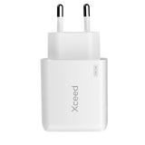 Xceed 20W GaN Multifunktionel Vægoplader - 1 x USB-C 1 x USB-A - Hvid