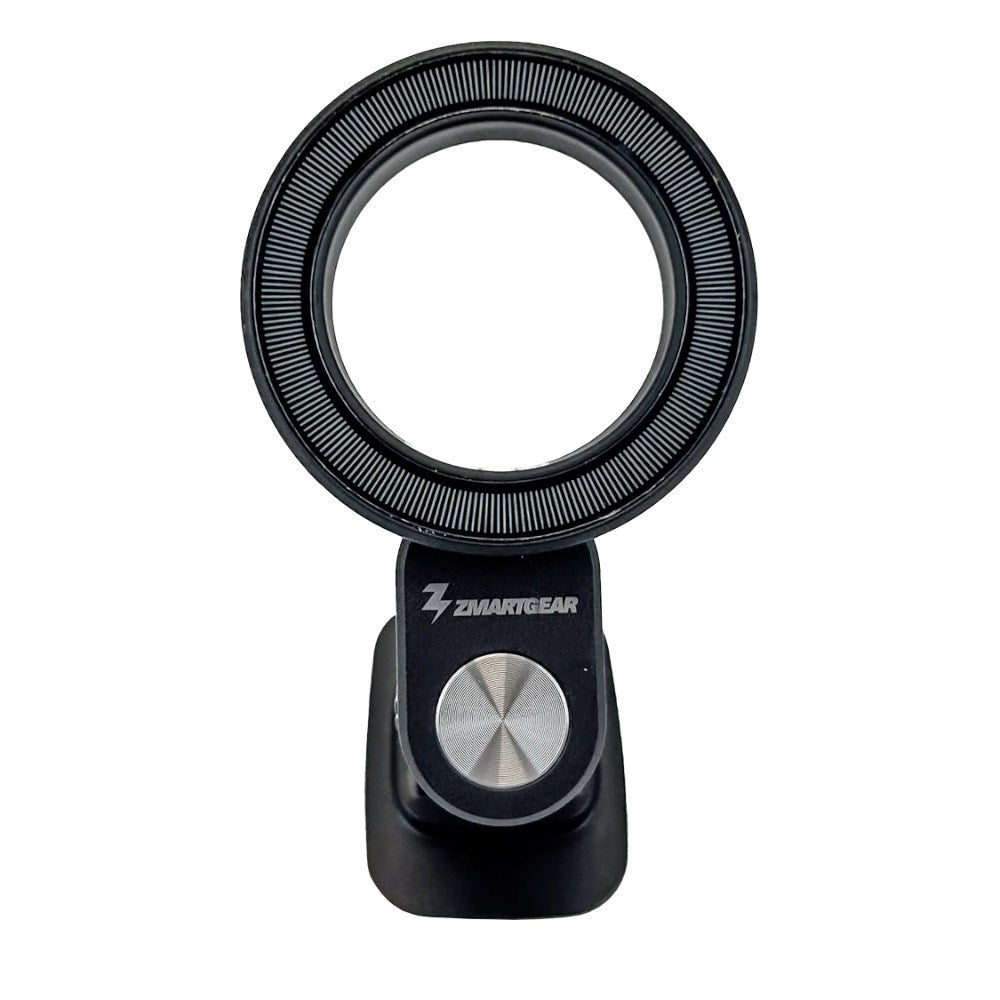 Zmartgear Mobilholder til Bil m. Trådløs Opladning - Instrumentbræt - MagSafe Kompatibel - Sort