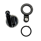 Zmartgear Mobilholder til Bil med Sugekop - Instrumentbræt / Forrude - MagSafe Kompatibel - Sort