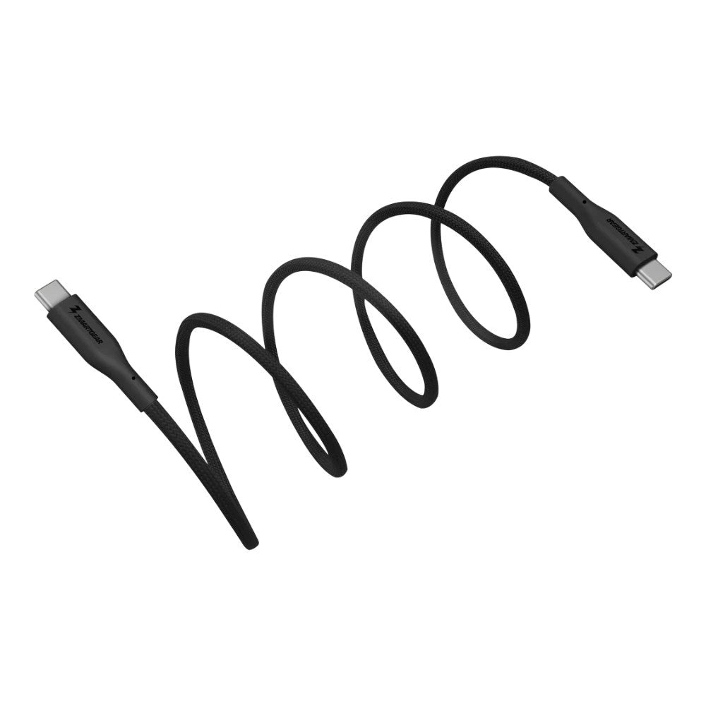 Zmartgear Magnetisk Kabel - 60W - USB-C til USB-C - 1.8m - Sort