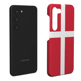 EIDERWOOD Samsung Galaxy S23 Hård Plastik Bagside Cover - Danmarks Flag