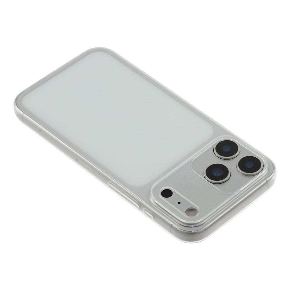 EIDERWOOD iPhone 17 Pro Max Fleksibelt Plast Cover - Gennemsigtig