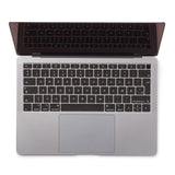 Philbert MacBook Air (A1932) Keyboard Cover m. Dansk Tastatur - Black