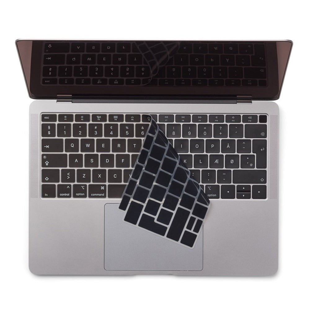 Philbert MacBook Air (A1932) Keyboard Cover m. Dansk Tastatur - Black